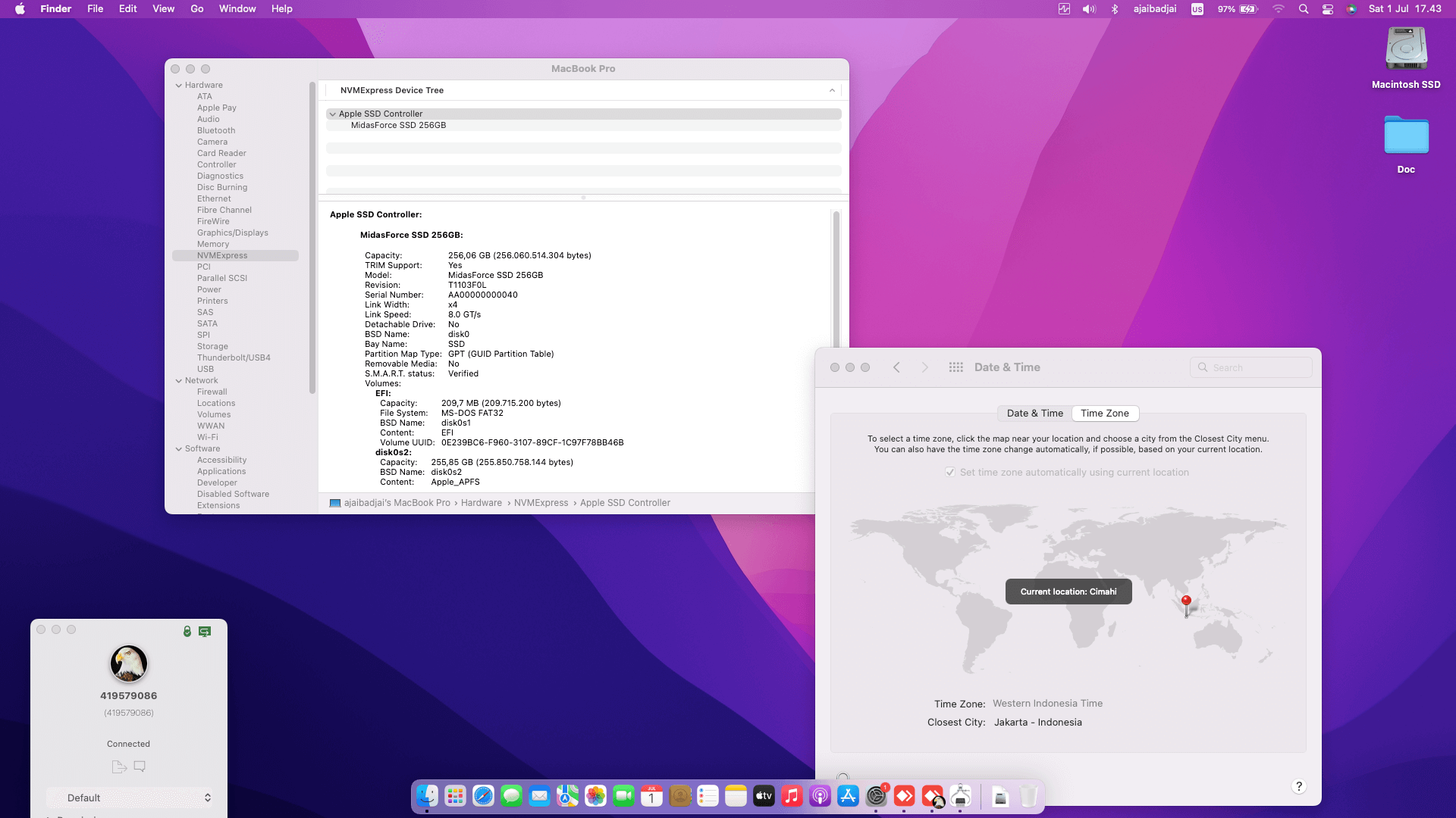 Dell Latitude 7390 8th [KabyLake R   Intel UHD 620 + I2C]   OpenCore 1